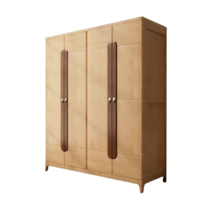BJONE-nordic style solid wood wardrobe