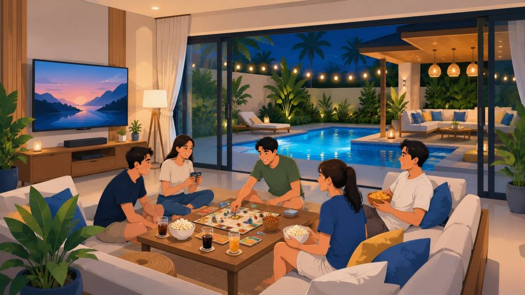 กิจกรรมเล่นเกมในบ้าน